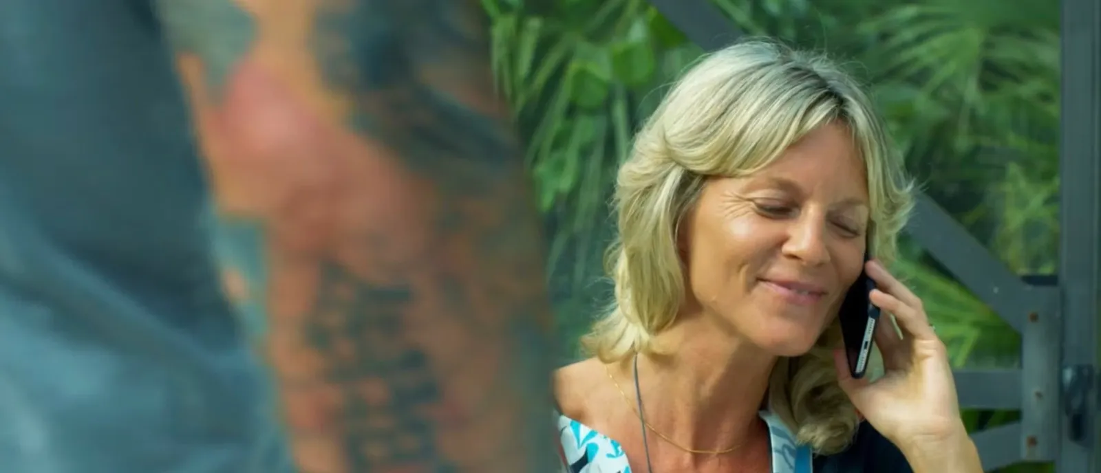 Celia Gruss dans une scène de film